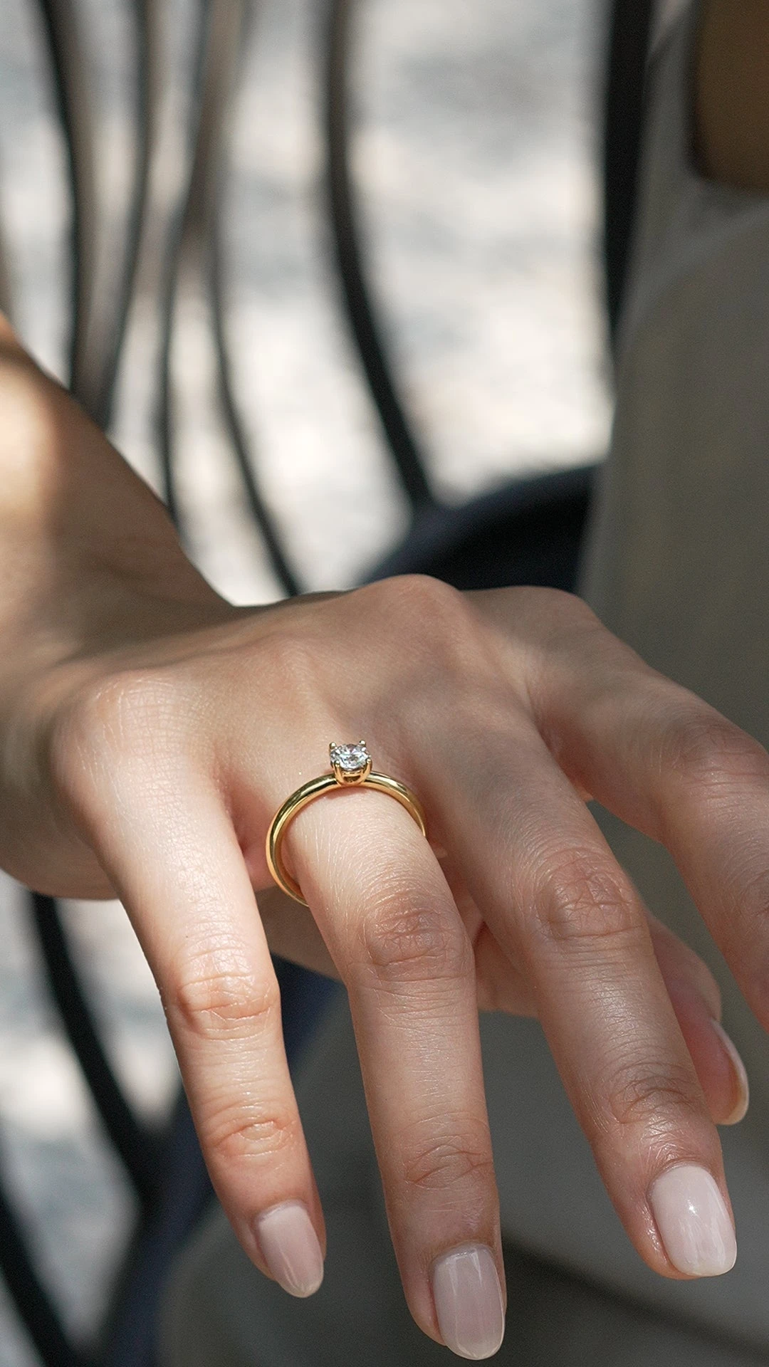 Saffia Ring 0.50ct 18K Yellow Gold 8 Saffia Ring 0.50ct 18K Yellow Gold - Image 6