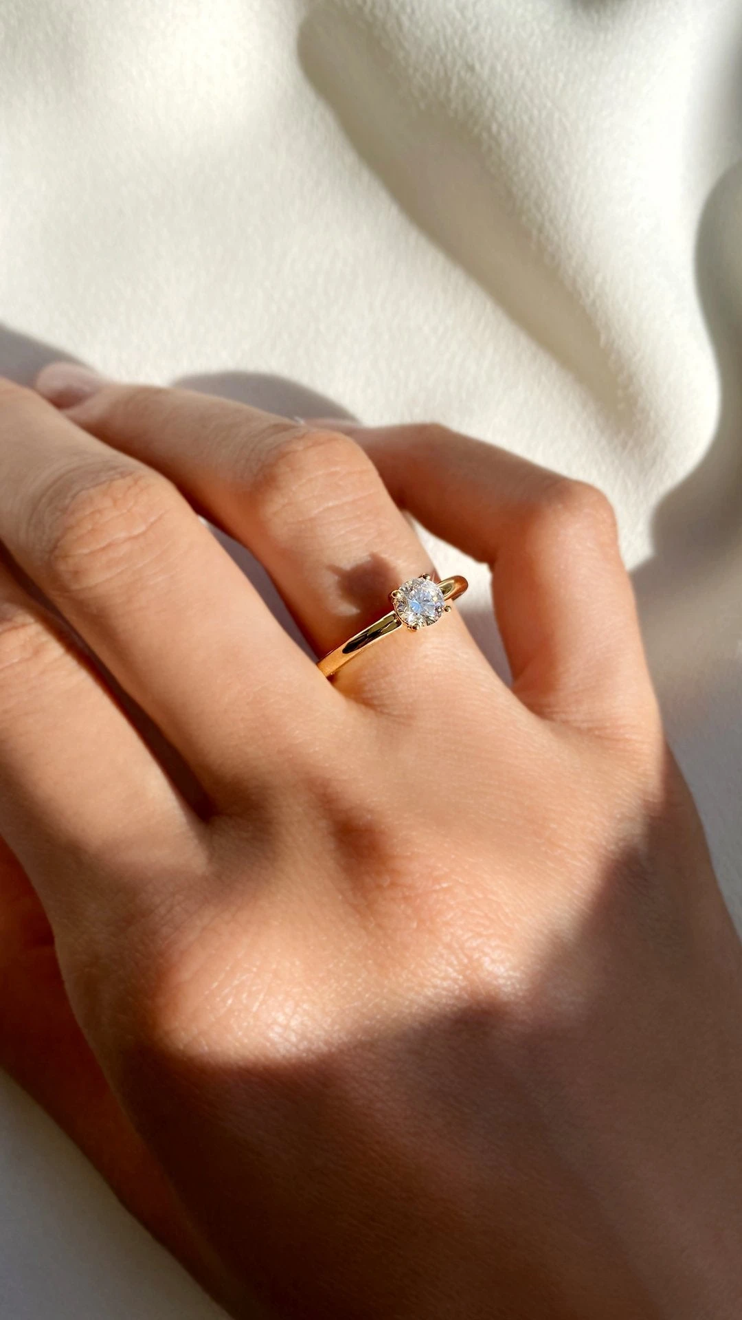 Saffia Ring 0.50ct 18K Yellow Gold 5 Saffia Ring 0.50ct 18K Yellow Gold - Image 3