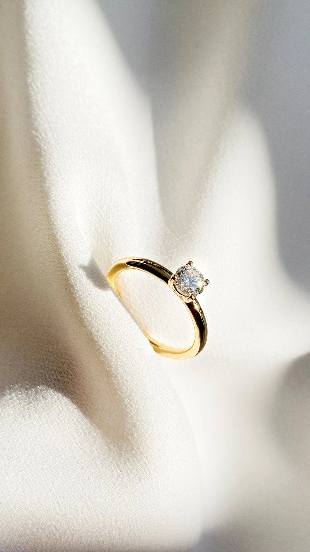 Saffia Ring 0.50ct 18K Yellow Gold 6 Saffia Ring 0.50ct 18K Yellow Gold - Image 4