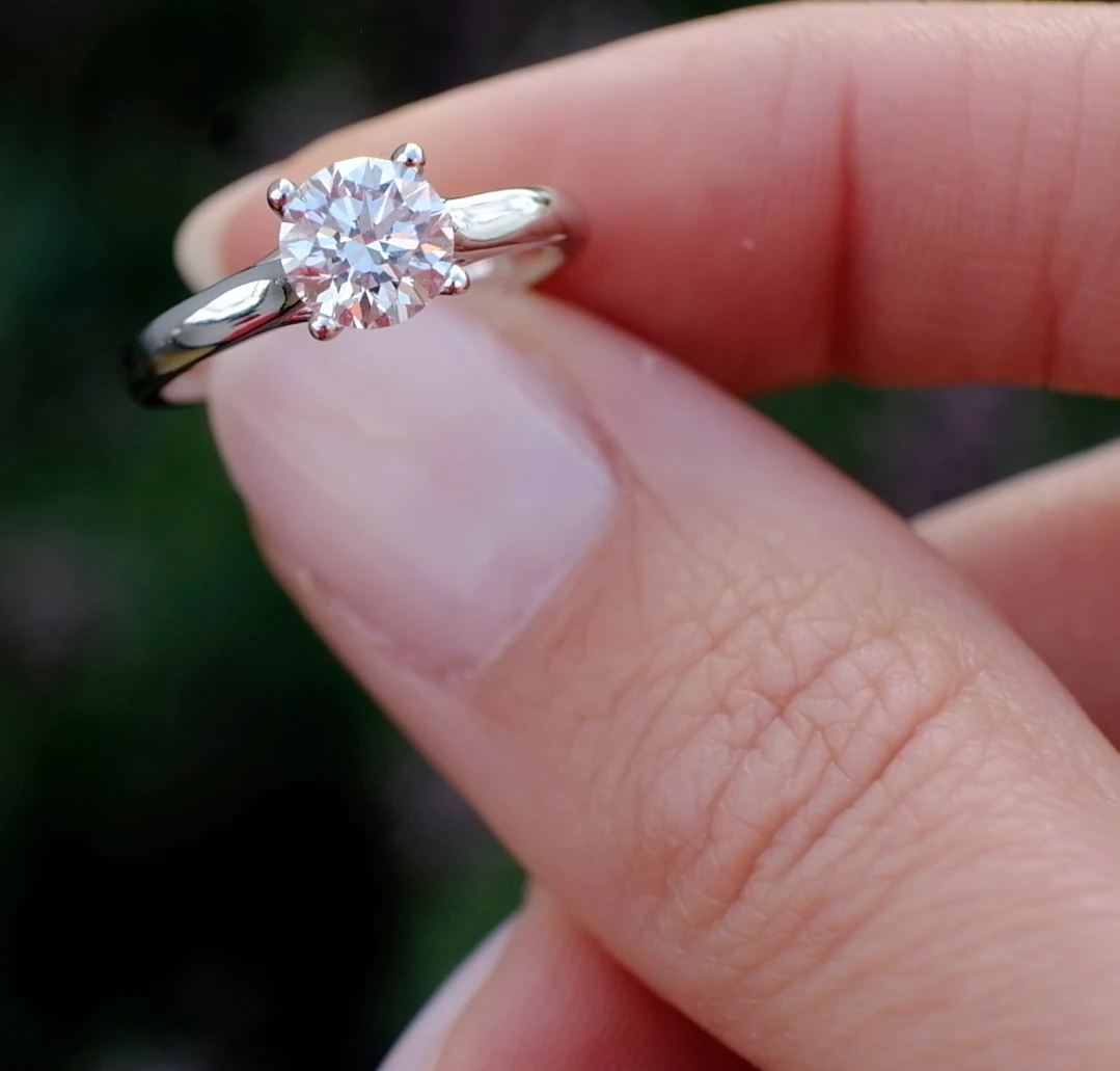 Caroline Ring 0.70ct 18K White Gold 9 Caroline Ring 0.70ct 18K White Gold - Image 7