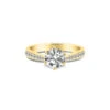 Serena Ring 18K Yellow Gold -Lustre Jewelry Shop Serena BDR2884 YG WS
