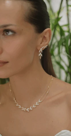 Skylar Earrings 18K Gold Vermeil -Lustre Jewelry Shop SkylarEarringsGoldVermeil9