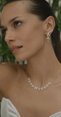 Skylar Necklace 18K Gold Vermeil -Lustre Jewelry Shop SkylarNecklaceGoldVermeil6