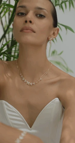 Skylar Necklace 18K Gold Vermeil -Lustre Jewelry Shop SkylarNecklaceGoldVermeil7