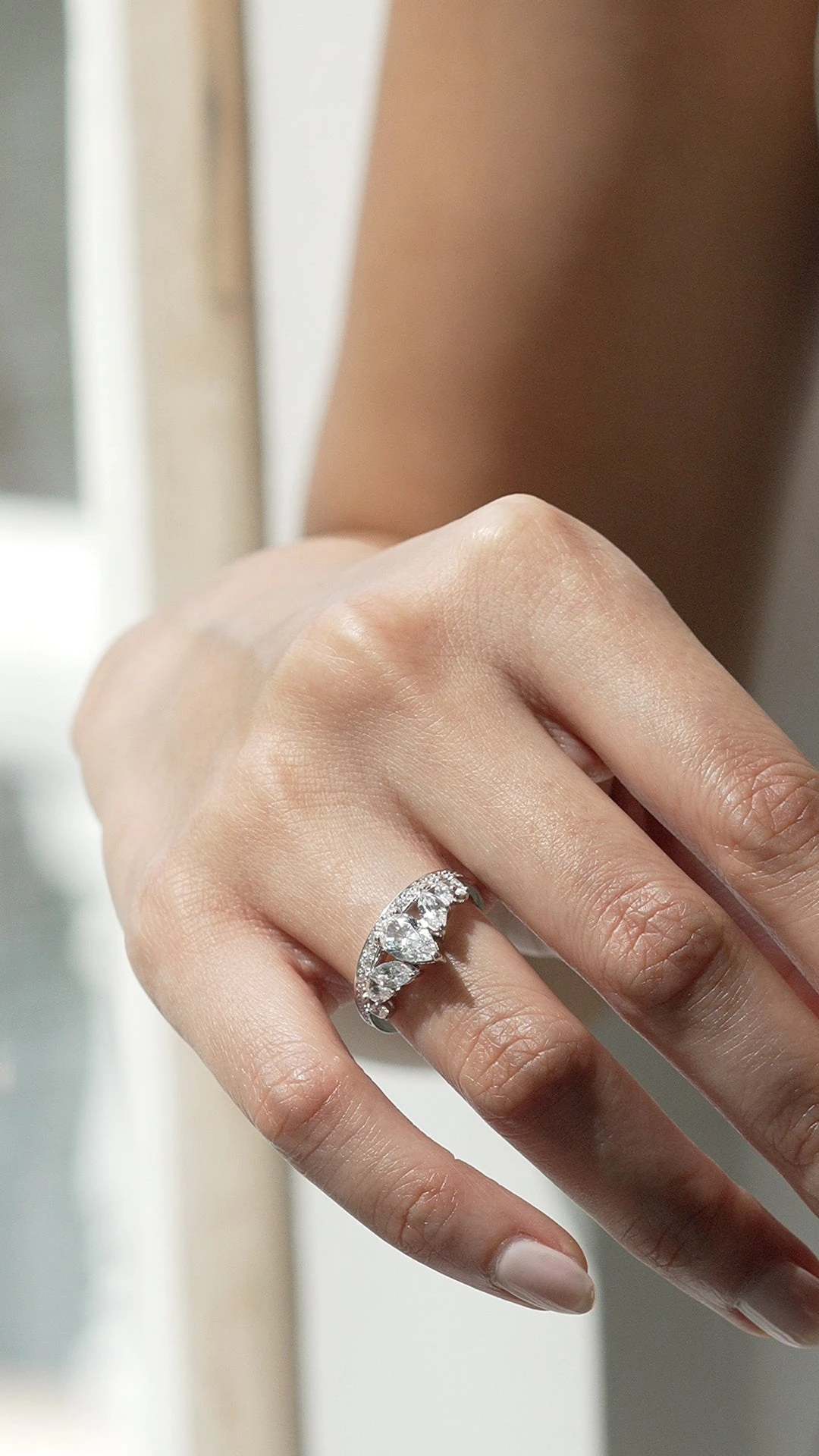 Solana Ring White Gold Plated 17 Solana Ring White Gold Plated - Image 15