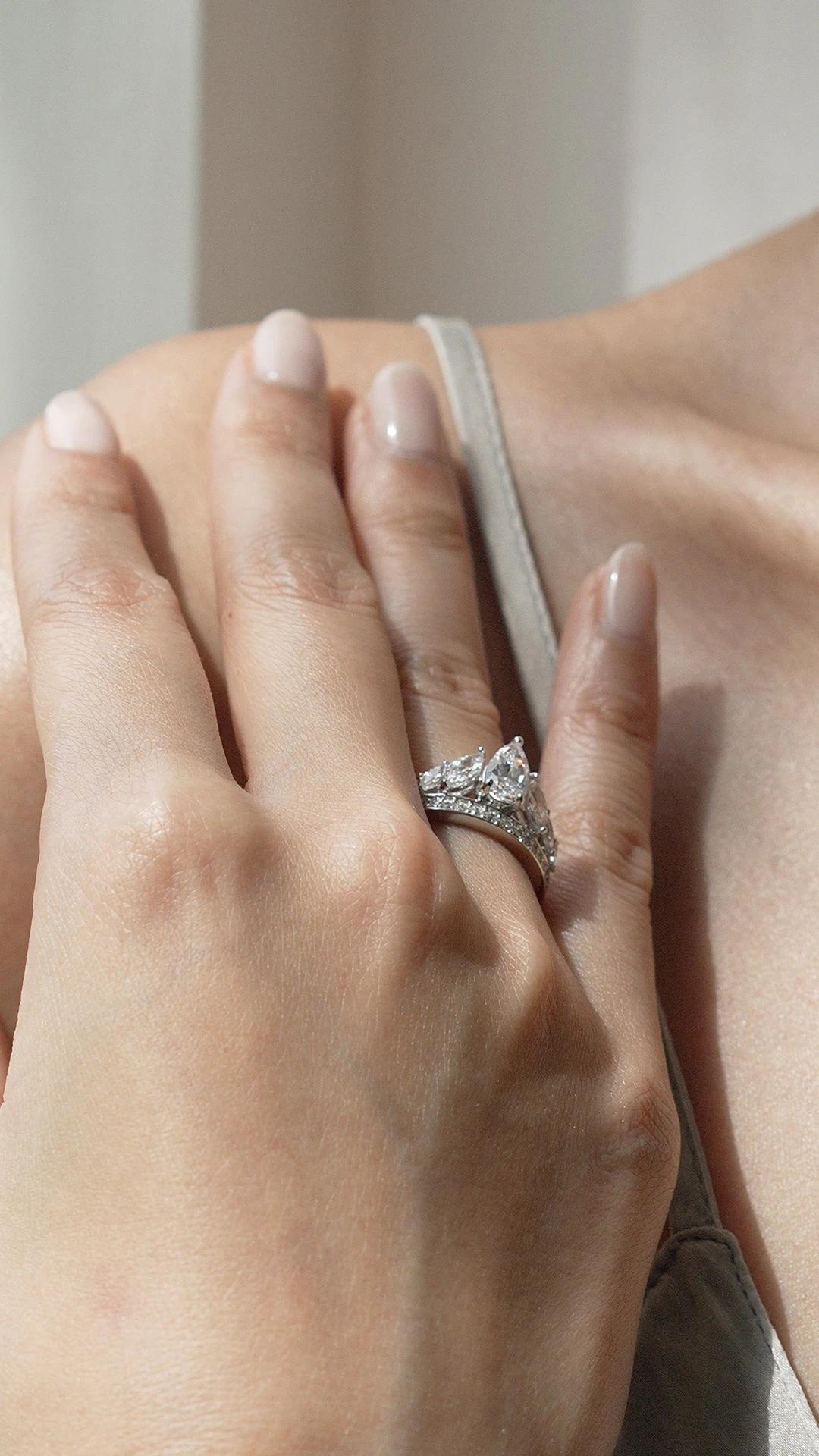 Solana Ring White Gold Plated 19 Solana Ring White Gold Plated - Image 17