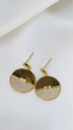 Sula Earrings 18K Gold Vermeil -Lustre Jewelry Shop Sula Earrings 18K Gold Vermeil 98KJSDS