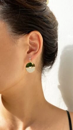 Sula Earrings 18K Gold Vermeil -Lustre Jewelry Shop Sula Earrings duis8