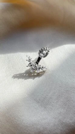 Suriya Ear Jackets 9K White Gold 17 Suriya Ear Jackets 9K White Gold -Lustre Jewelry Shop SuriyaEarJacket3