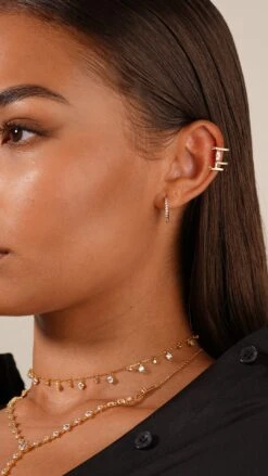 Telma Ear Cuff 18K Gold Vermeil 19 Telma Ear Cuff 18K Gold Vermeil -Lustre Jewelry Shop TELMA EAR CUFF 18K GOLD VERMEIL 87D7S