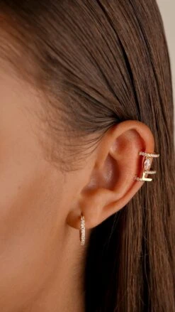 Telma Ear Cuff 18K Gold Vermeil 25 Telma Ear Cuff 18K Gold Vermeil -Lustre Jewelry Shop TELMA EAR CUFF 18K GOLD VERMEIL 89YS