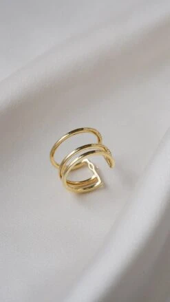 Telma Ring 18K Gold Vermeil -Lustre Jewelry Shop TELMA RING 18K GOLD VERMEIL IOIDS