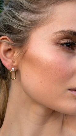 Tori Earrings 18K Gold Vermeil -Lustre Jewelry Shop TORI EARRINGS 18K GOLD VERMEIL KDLS89