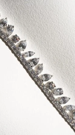 Taini Bracelet White Gold Plated -Lustre Jewelry Shop Taini Bracelet White Gold Plated DS98S