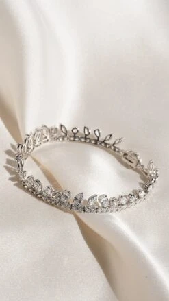 Taini Bracelet White Gold Plated -Lustre Jewelry Shop Taini Bracelet White Gold Plated OD8DS