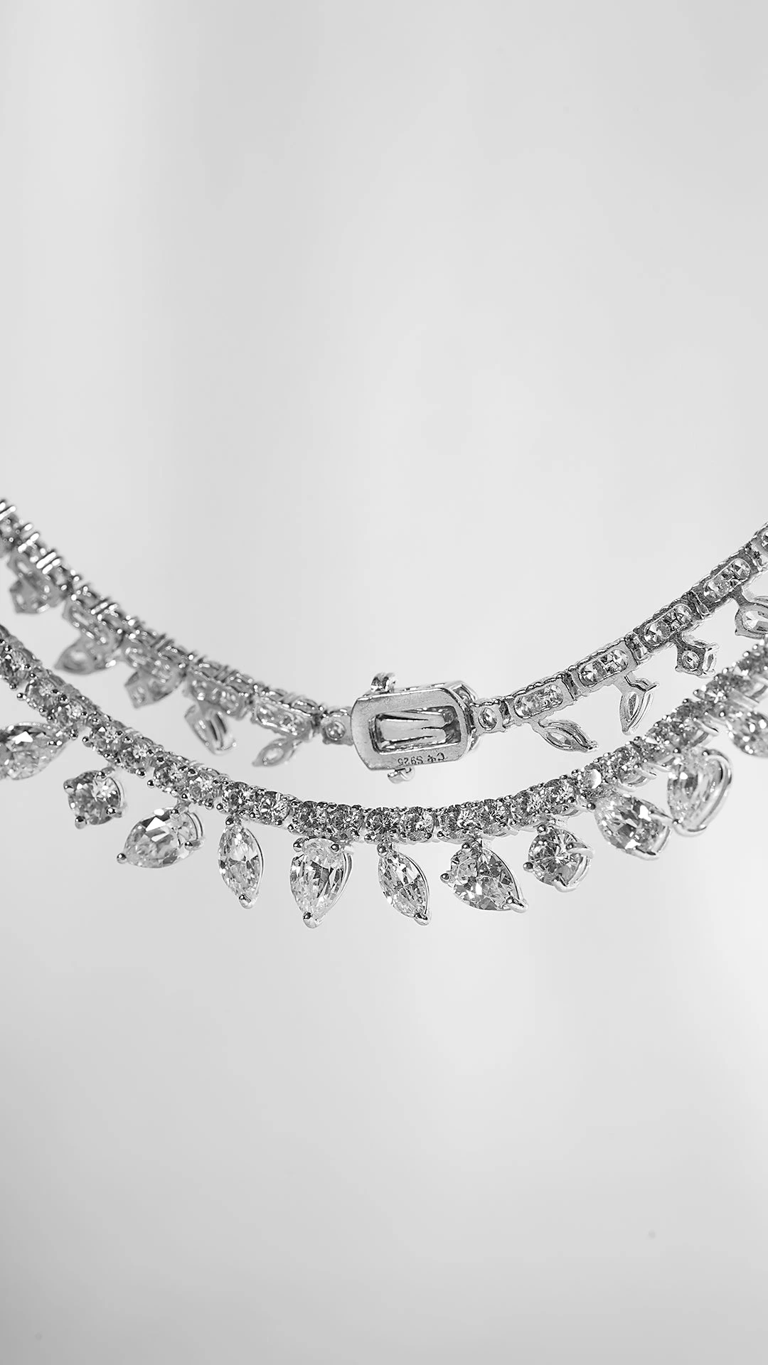 Taini Necklace White Gold Plated 8 Taini Necklace White Gold Plated - Image 6