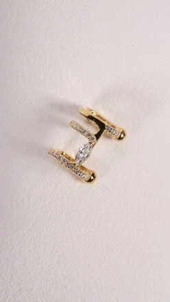 Telma Ear Cuff 18K Gold Vermeil 28 Telma Ear Cuff 18K Gold Vermeil -Lustre Jewelry Shop Telma Ear Cuff 18K Gold Vermeil 98LKS