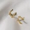 Telma Earring 18K Gold Vermeil -Lustre Jewelry Shop Telma Earring 18K Gold Vermeil JS7SJY7S