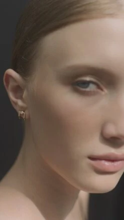 Telma Earring 18K Gold Vermeil -Lustre Jewelry Shop Telma Earring Gold Vermeil D9DS