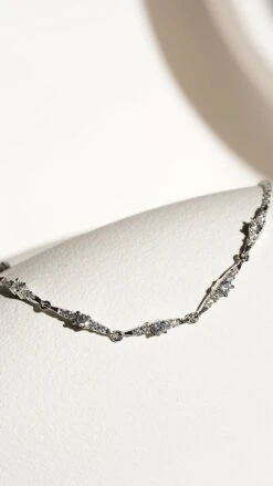 Thalassa Bracelet White Gold Plated -Lustre Jewelry Shop Thalassa Bracelet White Gold Plated OID8S