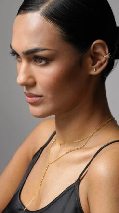 Thiya Necklace 18K Gold Vermeil -Lustre Jewelry Shop Thiya Necklace 18K Gold Vermeil 89ESS