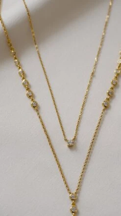 Thiya Necklace 18K Gold Vermeil -Lustre Jewelry Shop Thiya Necklace 18K Gold Vermeil DUDUS3