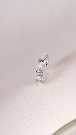 Toluda Cuff White Gold Plated -Lustre Jewelry Shop Toluda Cuff White Gold Plated I9DOS