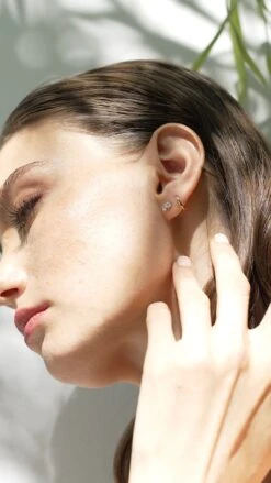 Ume Stud 9K Yellow Gold -Lustre Jewelry Shop UmeStud9KYellowGold233324