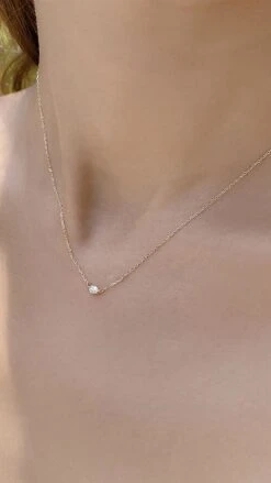 Dixie Necklace 9K Yellow Gold