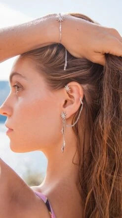 Sargas Ear Cuff White Gold Plated -Lustre Jewelry Shop Untitlssedxcd 1