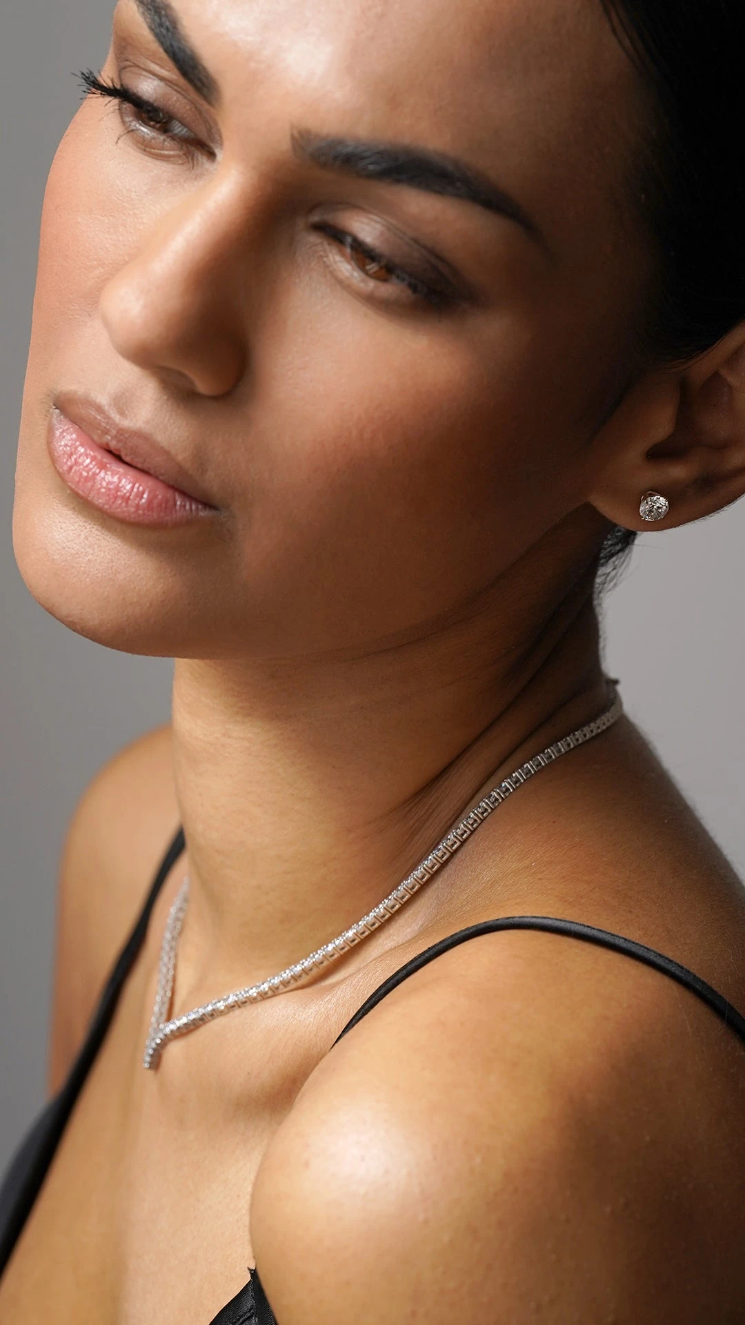 Eternal Four Prong Studs White Gold 15 Eternal Four Prong Studs White Gold - Image 13