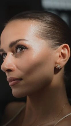 Vega Studs 18K Gold Vermeil -Lustre Jewelry Shop Vega Studs Gold Vermeil JKSK98S2