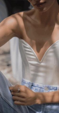 Victoria Ring White Gold Plated -Lustre Jewelry Shop VictoriaRingSilver4