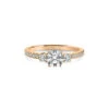 Vivienne Ring 18K Rose Gold -Lustre Jewelry Shop Vivienne Ring 0.5 rg ws