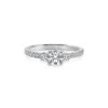 Vivienne Ring 18K White Gold -Lustre Jewelry Shop Vivienne Ring 0.5 wg ws