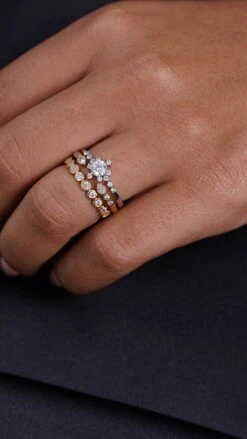 Cate Ring 18K Gold Vermeil -Lustre Jewelry Shop WALLIS DENIZ CATE KJS7SS