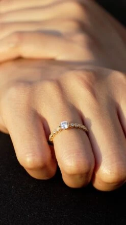 Wallis Ring 18K Gold Vermeil -Lustre Jewelry Shop Wallis Ring Yellow Gold Vermeil 44847373