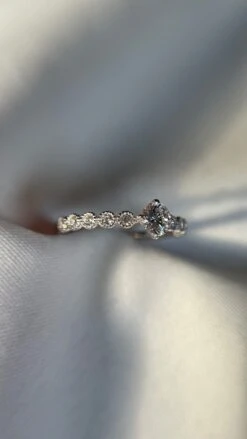 Wallis Ring White Gold Plated -Lustre Jewelry Shop WallisRing WG Still2