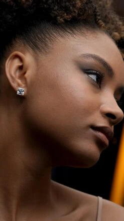 Zara Princess Martini Studs White Gold -Lustre Jewelry Shop Zara Princess Martini Studs White Gold 09DKLS