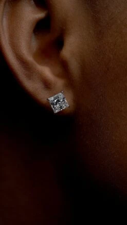 Zara Princess Martini Studs White Gold -Lustre Jewelry Shop Zara Princess Martini Studs White Gold 999DS