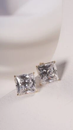 Zara Princess Martini Studs Yellow Gold 9 Zara Princess Martini Studs Yellow Gold -Lustre Jewelry Shop Zara Princess Martini Studs Yellow Gold U7HJSS