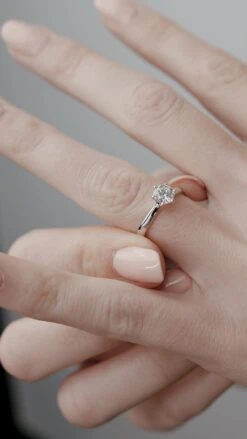 Zoey Ring 18K White Gold -Lustre Jewelry Shop Zoey Ring 18K White Gold 383822129 e5c4c767 27a5 4c3c a677 5cb774842ab4