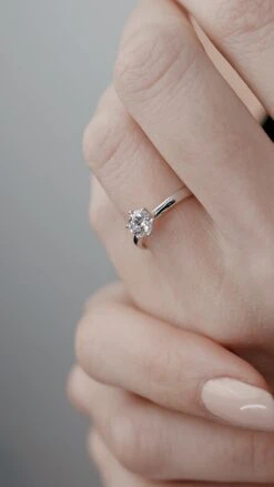 Zoey Ring 18K White Gold -Lustre Jewelry Shop Zoey Ring 18K White Gold 878787322 a25997bd 55d5 412e 9f53 676d06d45c7f