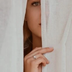 Vega Ring White Gold Plated -Lustre Jewelry Shop fn stella vega ring 2