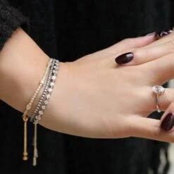 Phoebe Bracelet 18K Gold Vermeil -Lustre Jewelry Shop img 0620