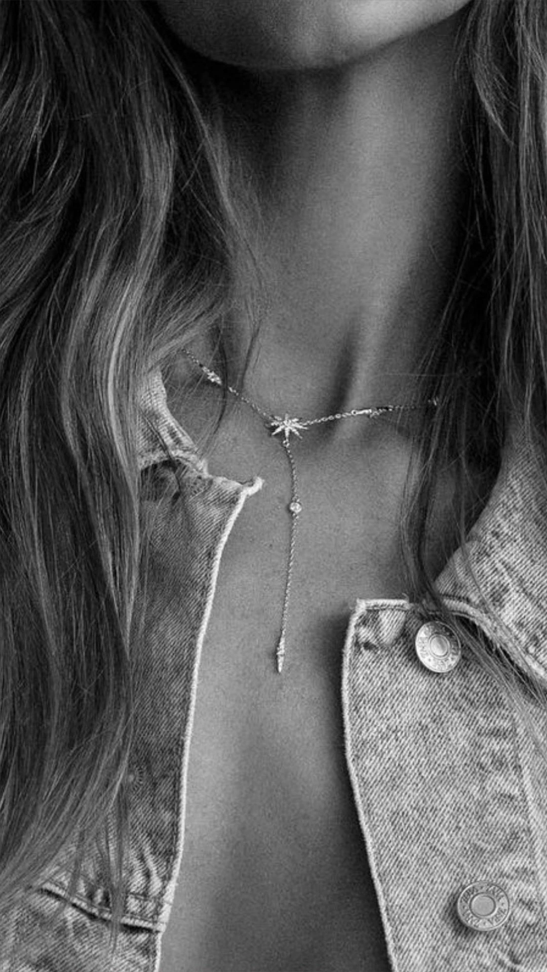 Mimosa Necklace White Gold Plated 8 Mimosa Necklace White Gold Plated - Image 6