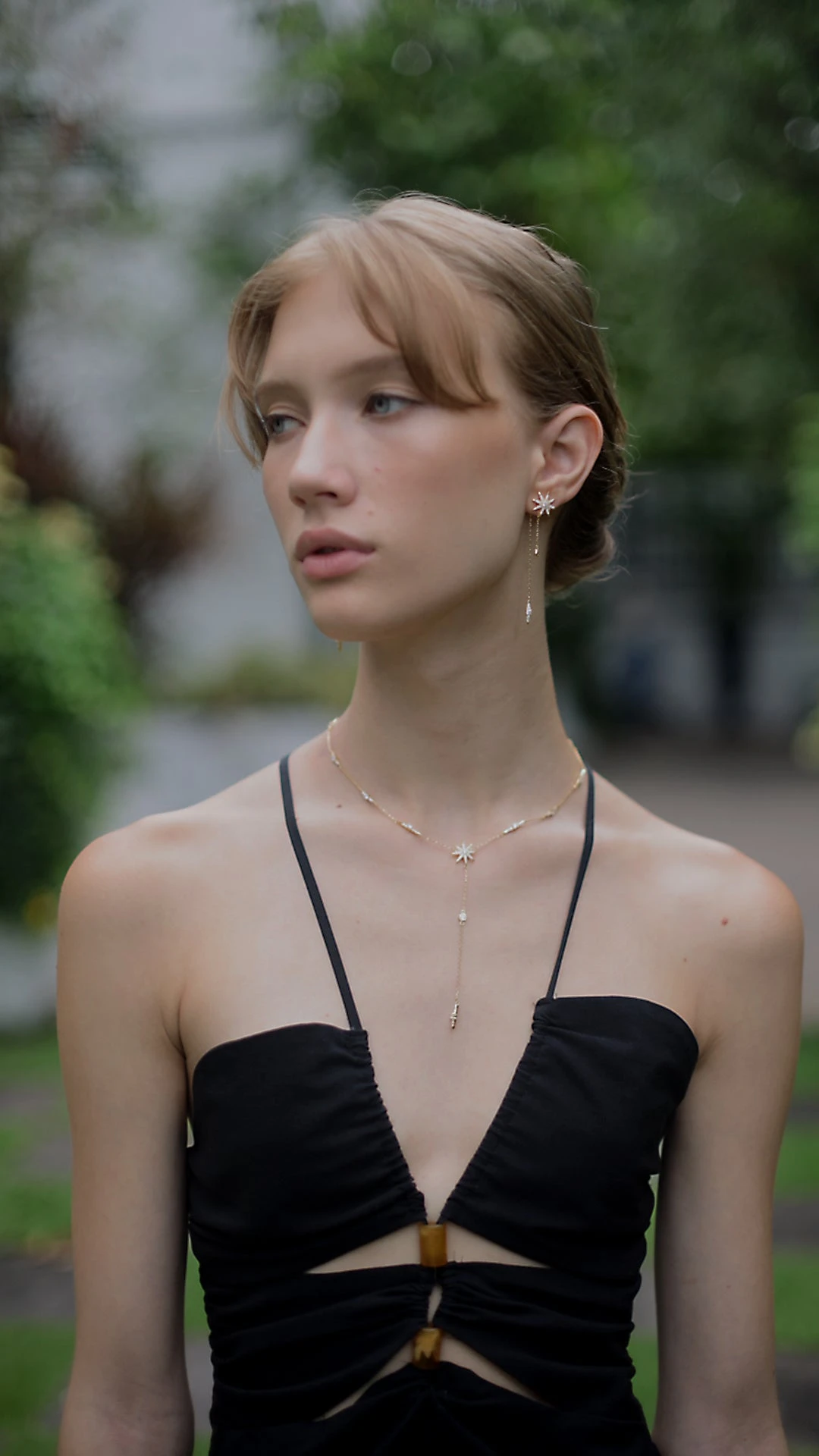 Mimosa Necklace 18K Gold Vermeil 8 Mimosa Necklace 18K Gold Vermeil - Image 6